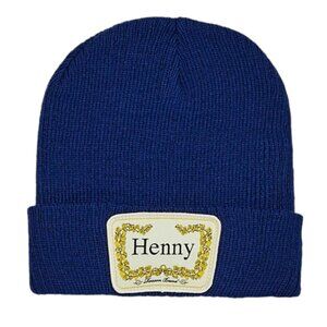 HENNY Ribbed knit  BEANIE - Blue